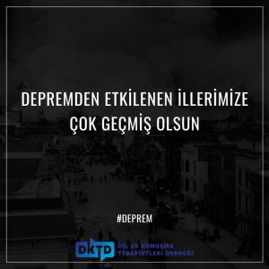 Depremden Etkilenen İllerimize Çok Geçmiş Olsun